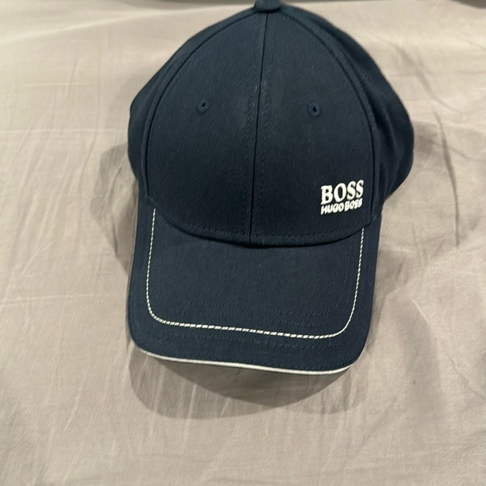 Hugo boss men hat blue
